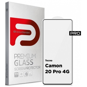 Захисне скло для смартфону Armorstandart Pro for Tecno Camon 20 Pro 4G Black (ARM68940)