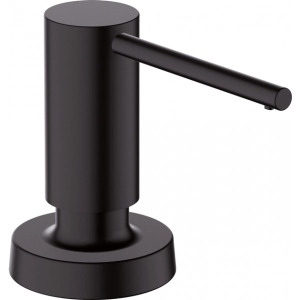 Дозатор для мила Hansgrohe A51 500 мл Black Matte (40448670) в інтернет-магазині