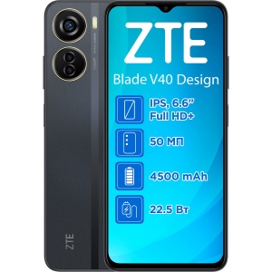 Смартфон ZTE V40 Design 4/128Gb Black