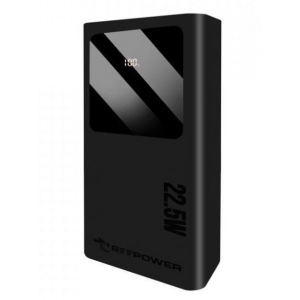 Батарея мобільна BeePower Power Bank- BP-30 PD 30000mAh 2.1A Type-C + 2xUSB3.0 Black (BP-30PD B)