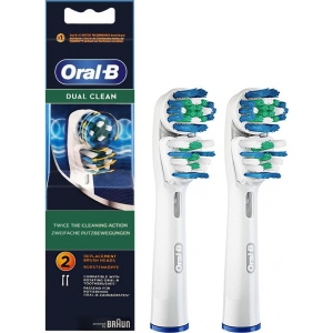 Насадка для зубної щітки Braun Oral-B Dual Clean EB417  2 шт.