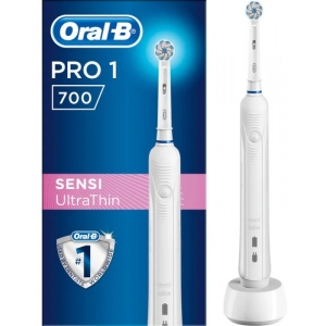 Зубна щітка електрична Braun Oral-B Pro1 700 D16.513.1U 3D White