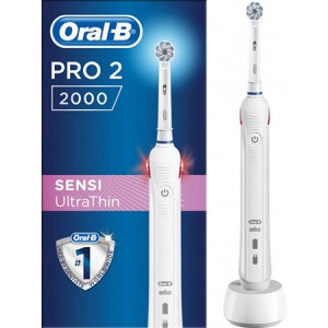 Зубна щітка електрична Oral-B Oral-B Pro2 2000 D 501.523.2 WH