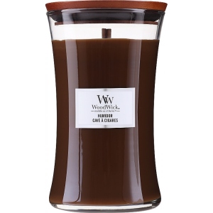 Свічка скло Woodwick Large Humidor (Табакерка) 609г (93032E)