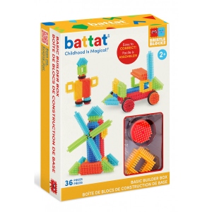 Пластиковий конструктор Battat Lite Будівельник 36 дет. (BT3099Z)
