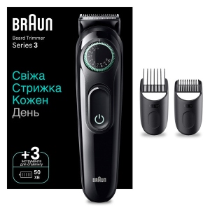 Тример для вусів і бороди Braun BeardTrimmer BT3411 порівняти ціни