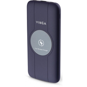 Батарея мобільна Vinga 10000 mAh Wireless QC3.0 PD Soft Touch Purple (BTPB3510WLROP)