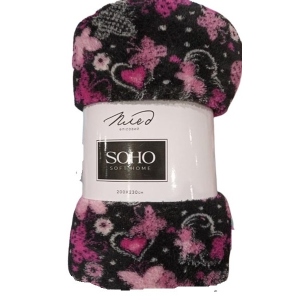 Плед двоспальний SOHO 200x230 см Butterflies (1114К) продаж