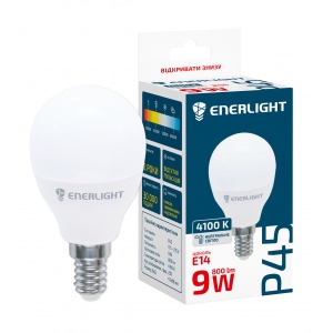 Уцінка - Лампочка світлодіодна Enerlight P45 9Вт 4100K E14