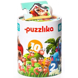 Пазли картонні (до 2 років) Puzzlika коннектор ''Мои друзья'' (13005)