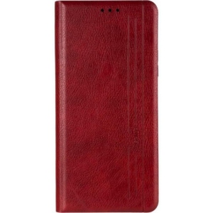 порівняти ціни на Чохол для смартфону Gelius Book Cover Leather New for Xiaomi Redmi 9c Red (83007)