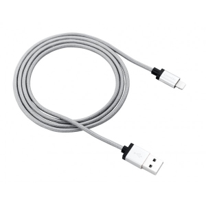 Кабель синхронізації даних Canyon USB - Lightning 1m Dark Gray (CNS-MFIC3DG)