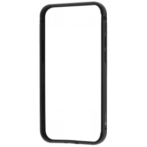 порівняти ціни на Бампер для смартфону Coteetci Bumber Metal iPhone 12/12 Pro Black