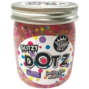 Лизун Compound Kings Slime - Glitzy Dotz, аромат "Фрукти" (300146-8)