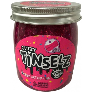 Лизун Compound Kings Slime - Glitzy Tinselz, аромат "Полуниця" (300189-4)