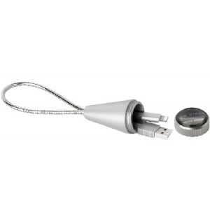 Кабель синхронізації даних Native Union Tom Dixon Stash Cone Lightning Cable Silver (CONE-L-SIL-TD)