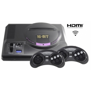 Уцінка - Ігрова приставка портативна Retro Genesis 16 bit HD Ultra (225 ігор, 2 бездротові джойстики, HDMI кабель) (CONSKDN73) # купити