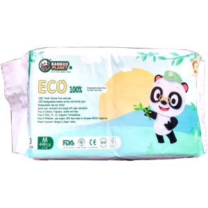 Одноразові підгузки Bamboo Planet ECO Эко Размер M Midi (6-11 кг), 44 шт. (6949602305202)