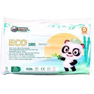 Одноразові підгузки Bamboo Planet ECO Эко Размер XL Junior (12-17 кг), 32 шт. (6949602305226) купити в Києві