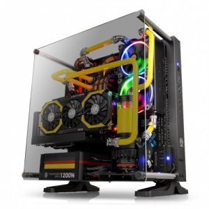 Корпус Thermaltake Core P3 Tempered Glass Edition Black (CA-1G4-00M1WN-06) без БЖ
