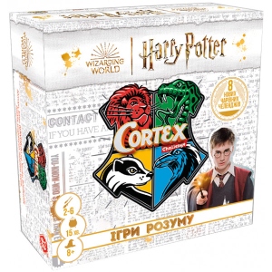 Настільна гра розважальна (8 +) Yago CORTEX CHALLENGE ГАРРІ ПОТТЕР (90 карток, 24 фішки) (CORHP01UA)