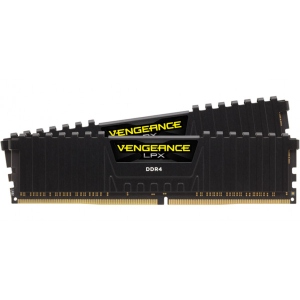 Память DDR Corsair DDR4 2x16GB/3600 Vengeance LPX Black (CMK32GX4M2D3600C18)