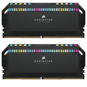 Память DDR Corsair DDR5 2x16GB/6400 Dominator Platinum RGB Black (CMT32GX5M2B6400C32)