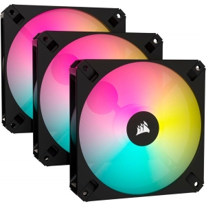 Корпусний вентилятор Corsair iCUE AR120 Digital RGB 120mm PWM Fan Triple Pack Black (CO-9050167-WW)