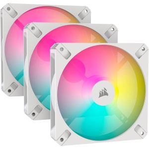 Корпусний вентилятор Corsair iCUE AR120 Digital RGB 120mm PWM Fan Triple Pack White (CO-9050169-WW)