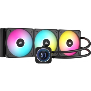 Водяна система охолодження Corsair iCUE H170i Elite LCD XT Display Liquid CPU Cooler (CW-9060076-WW)