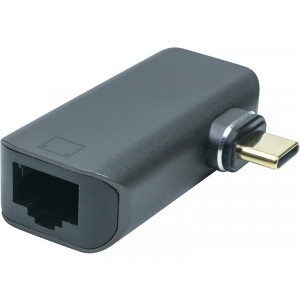 Перехідник PowerPlant Type-C - RJ-45 (CA914296)