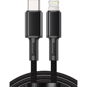 Кабель синхронізації даних Baseus Type-C to Lightning 20W 2m Black (CATLGD-A01)