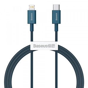 Кабель синхронізації даних Baseus Superior Series Fast Charging Type-C to Lightning PD 20W 1m Blue (CATLYS-A03)