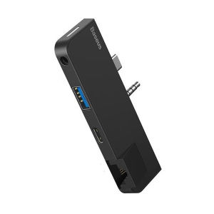 Хаб USB Baseus for Surface Go Чорний (CAHUB-FG01)