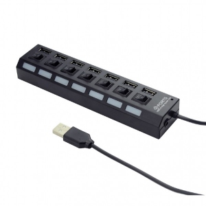 Хаб USB Cablexpert 7 ports USB 2.0 (UHB-U2P7-03)