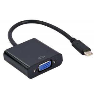 Перехідник Cablexpert Type C-VGA 0.15m (A-CM-VGAF-01)