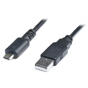 Кабель Cablexpert USB2.0 (М) - microUSB (M) Black 1.8m (CCB-USB2-AMmDM-6)