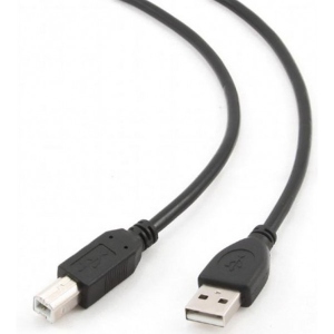 Кабель USB type A - USB type B Cablexpert USB 2.0 A - USB В 1m Black (CCP-USB2-AMBM-1M)