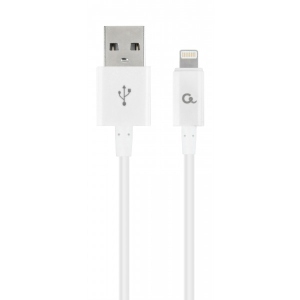 Кабель синхронізації даних Cablexpert USB 2.0 A - Lightning Premium 1m White (CC-USB2P-AMLM-1M-W)
