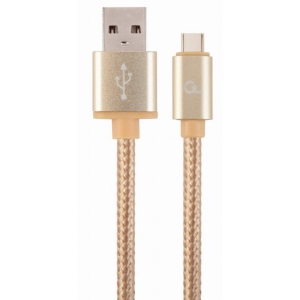 Кабель Cablexpert USB 2.0 A - Micro USB B 1.8m Gold (CCB-mUSB2B-AMBM-6-G) замовити в Україні