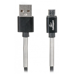 Кабель Cablexpert USB 2.0 A - microUSB Premium Black 1m (CCPB-M-USB-06BK)
