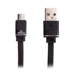 Кабель Cablexpert USB 2.0 A - microUSB Premium Black 1m (CCPB-M-USB-10BK)
