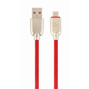 Кабель Cablexpert USB 2.0 A - microUSB Premium 2m Red (CC-USB2R-AMmBM-2M-R)