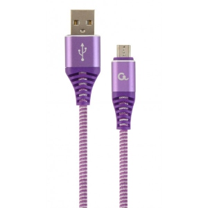 Кабель Cablexpert USB 2.0 A - microUSB Premium 2m Violet (CC-USB2B-AMmBM-2M-PW)
