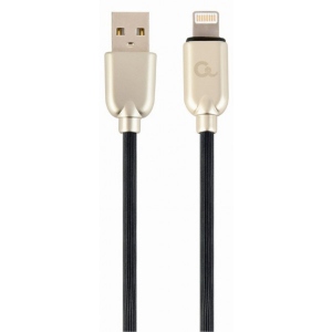 Кабель синхронізації даних Cablexpert USB 2.0 - Lightning 2m Black (CC-USB2R-AMLM-2M)