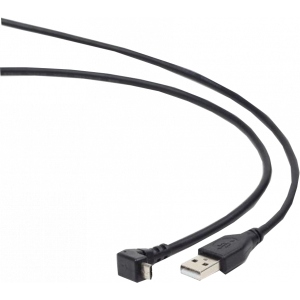 Кабель Cablexpert USB 2.0 - MicroUSB Premium Black 1.8m (CCP-mUSB2-AMBM90-6)