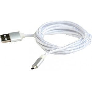 Переходнік USB-C - USB Cablexpert USB 2.0 - USB Type-C Silver 1.8m (CCB-mUSB2B-AMCM-6-S)