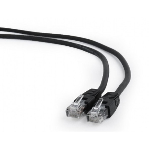 Кабель патч-корд Cablexpert UTP (PP6U-0.5M/BK) 50u 0.5m Black