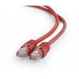 Кабель патч-корд Cablexpert UTP (PP6U-1M/R) 50u 1 м Red