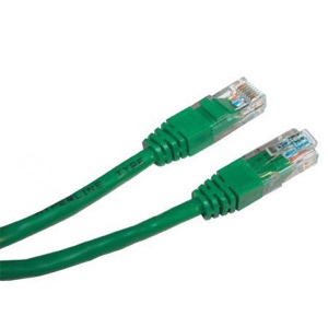 Кабель патч-корд Cablexpert UTP (PP12-0.25M/G) 50u 0.25m Green